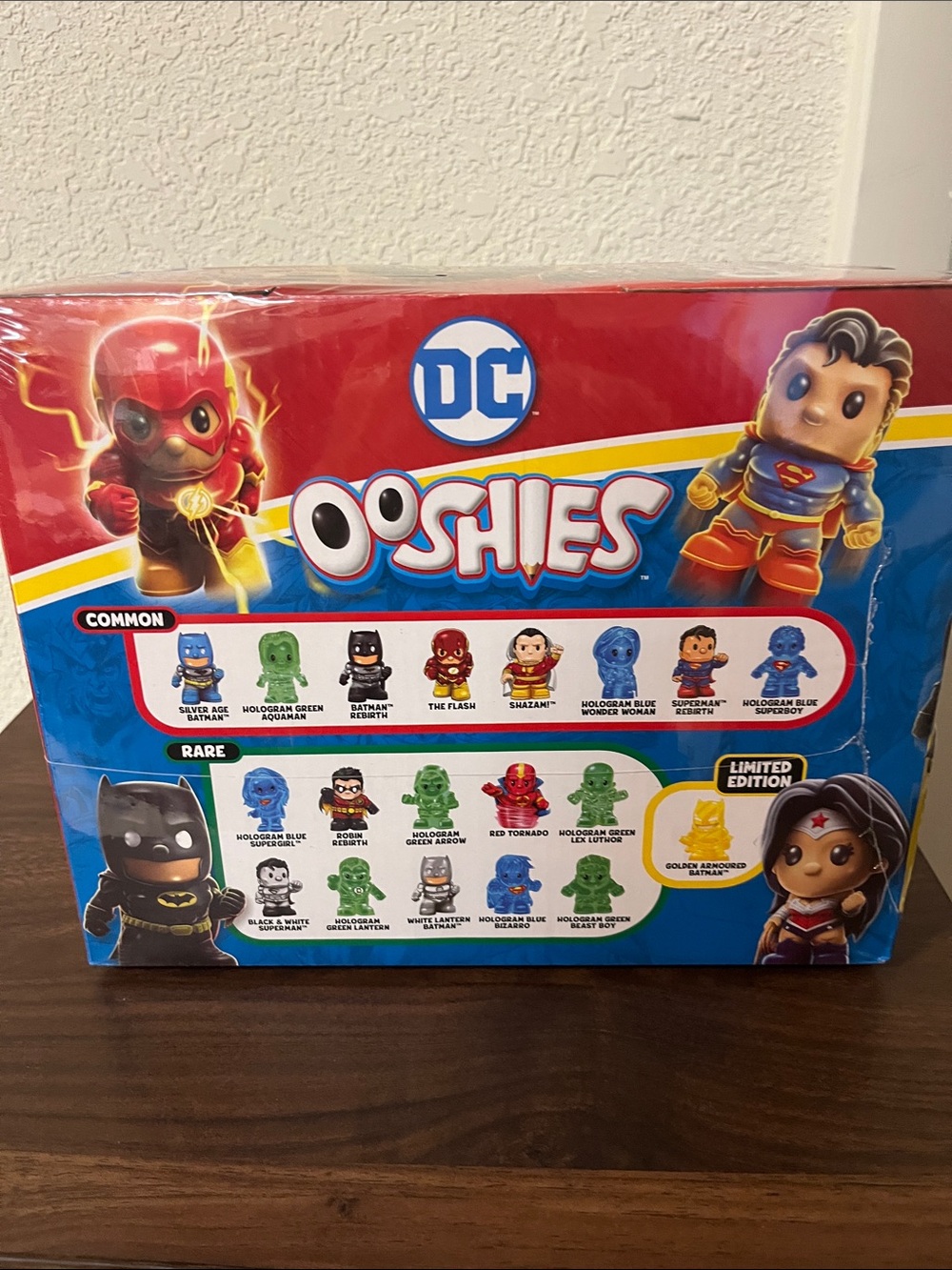 DC Comics Ooshies mystery box Factory sealed pencil toppers golden Batman chase.